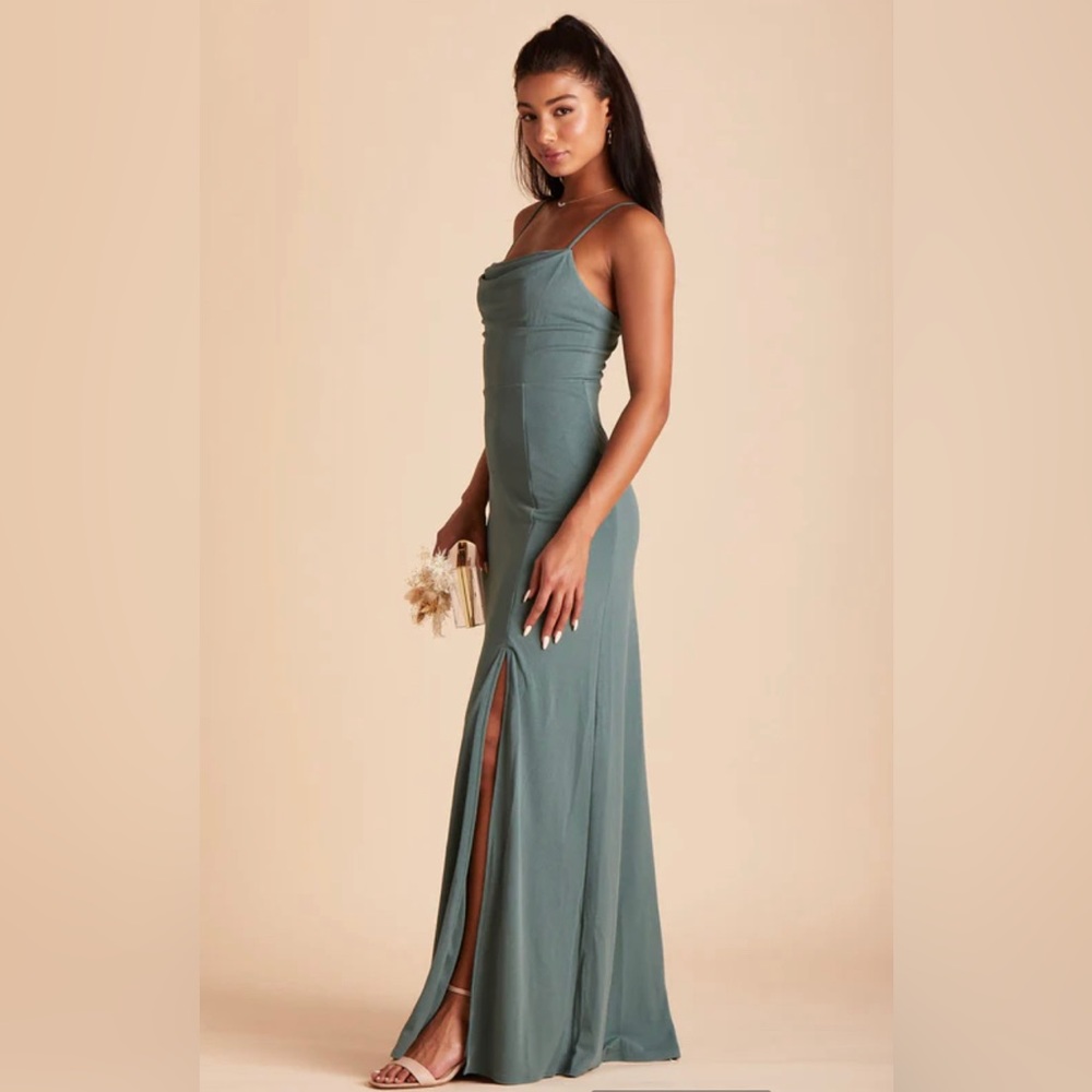 birdy grey ash crepe dress Pink dress